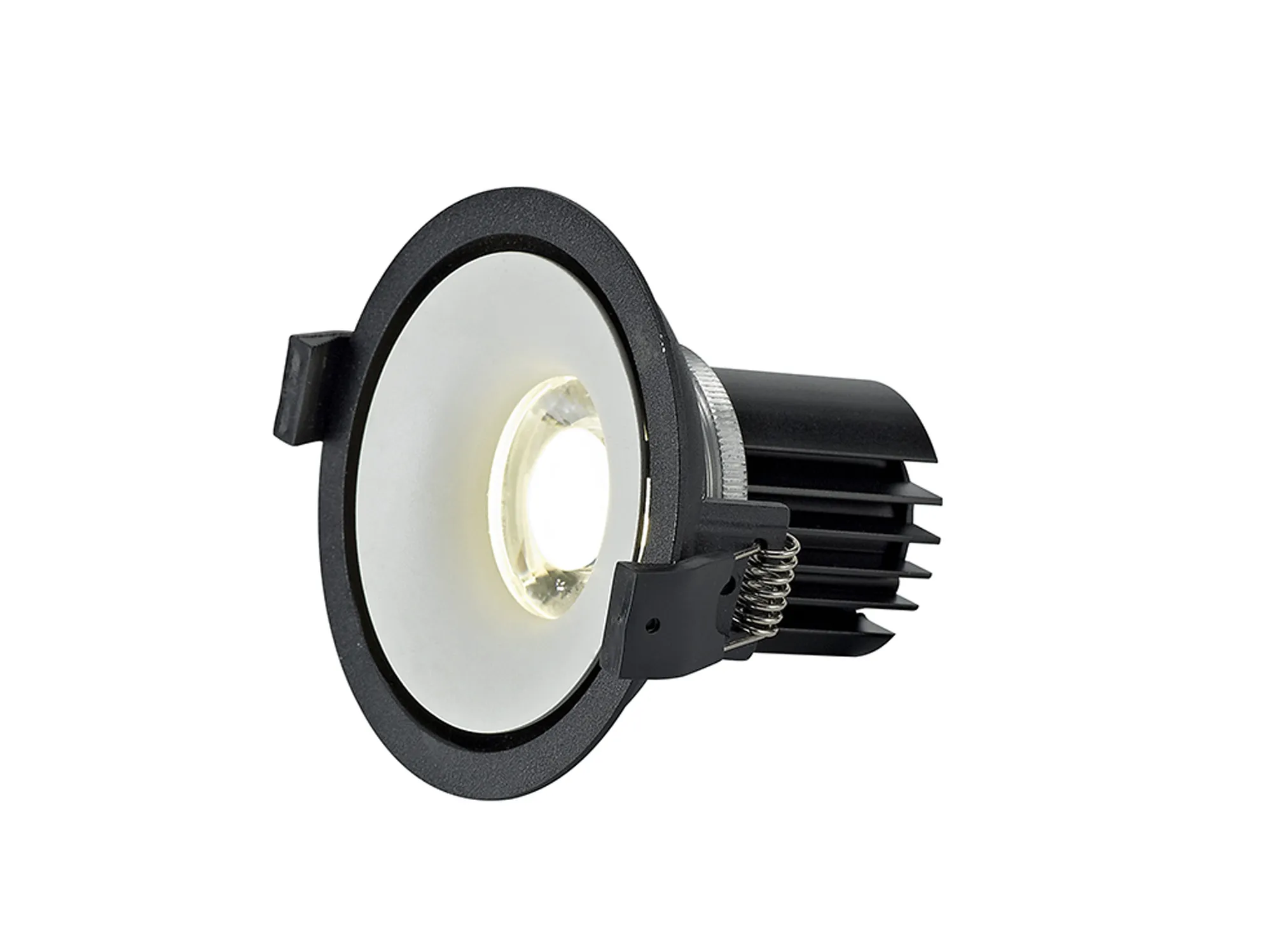 Bolor 9 Tridonic Powered 9W 3000K 840lm 24° CRI>90 LED Engine Black/White Fixed Recessed Spotlight, IP20 DM202044  Dlux Bolor 9